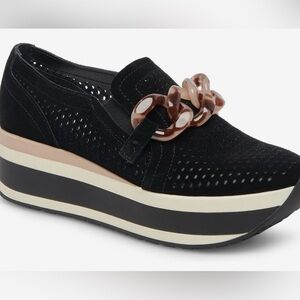 Dolce Vita Jhenee Perf Onyx Suede size 8